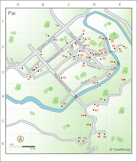 Map of Pai