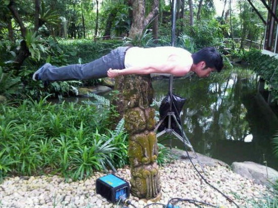 Planking In Thailand