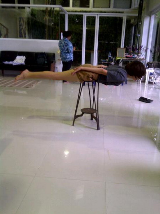 Planking In Thailand