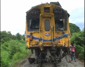 40 foreigners Injured in Train Crash in Thailand