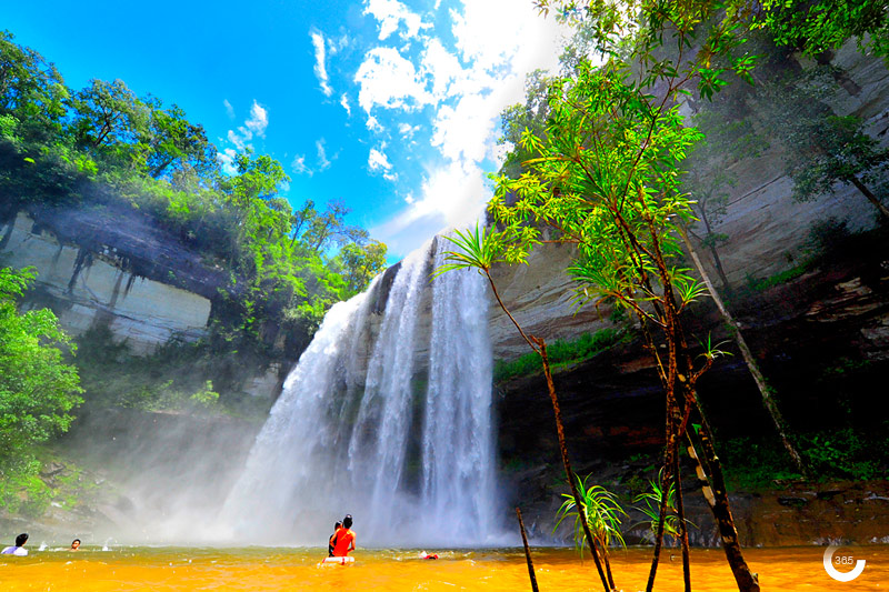 Huai Luang waterfall Ubon
