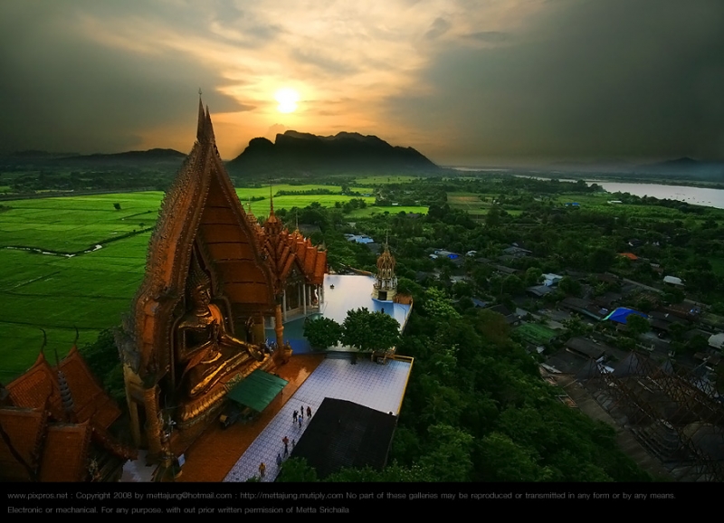 Tiger Cave Temple in Kanchanaburi