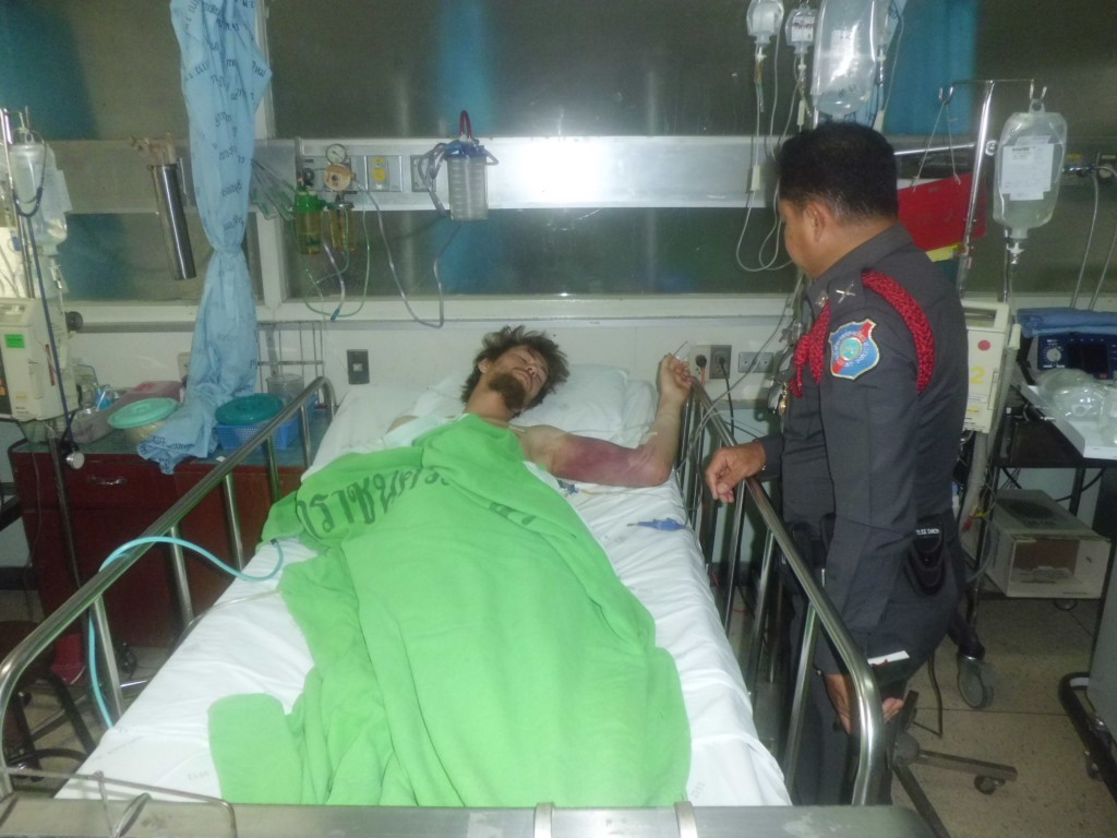 Australian man beaten up in Chiang Mai