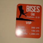 Price of Room at Bises