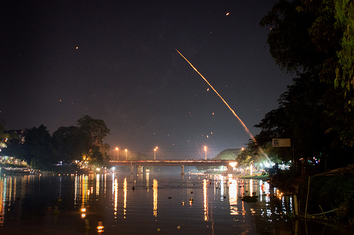 Loi Krathong Fireworks Loi Krathong Fireworks