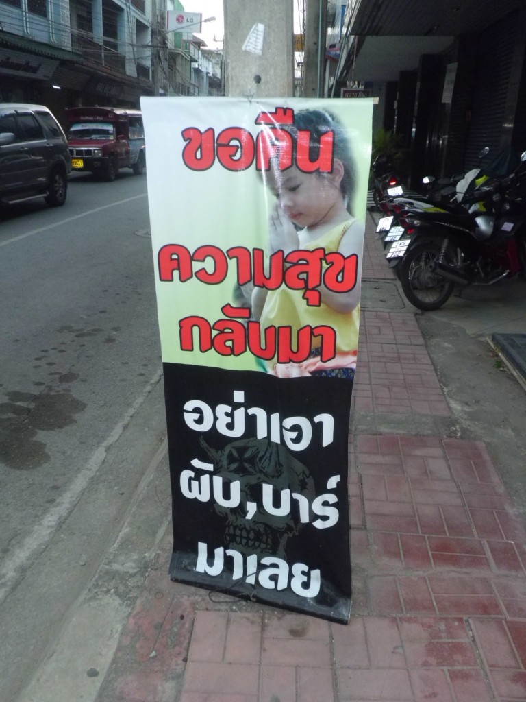 protest in chiang mai
