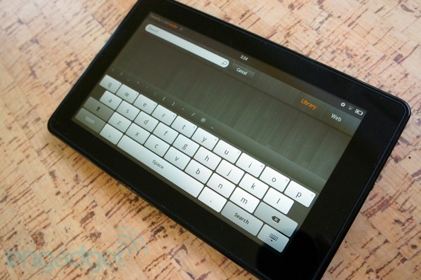 Keyboard for the Kindle Fire