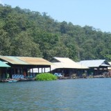 boat houses mae ngat dam