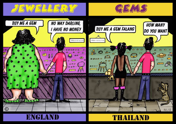Thai Prostitute Marries White Man For Money
