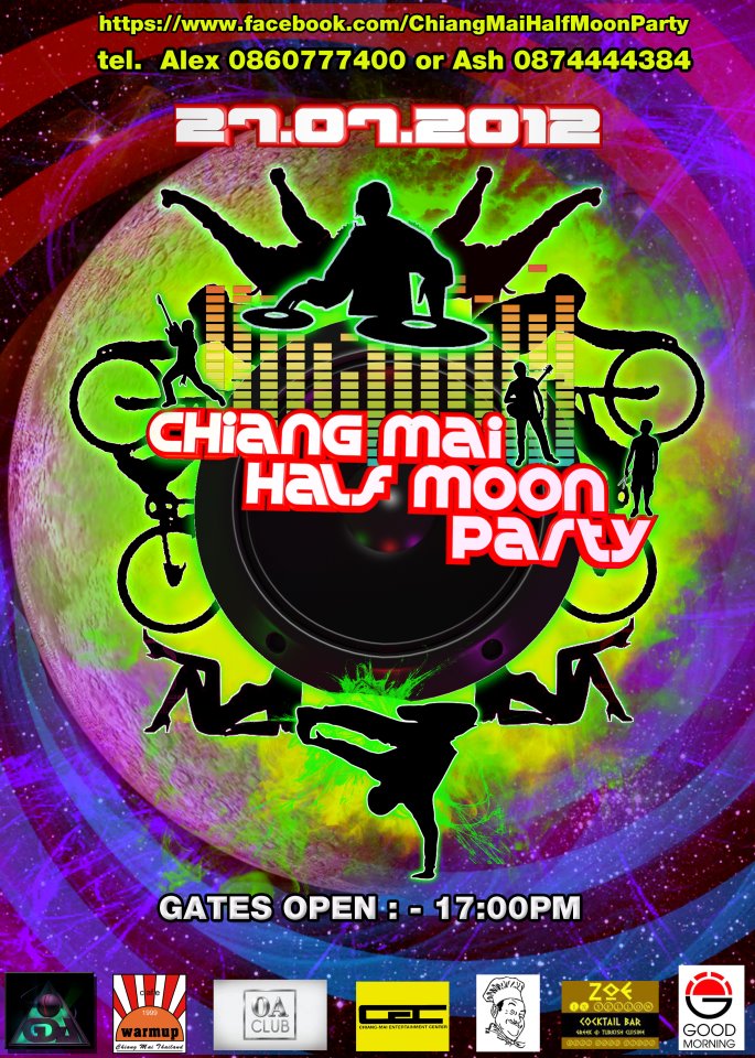 Chiang Mai Half Moon Party