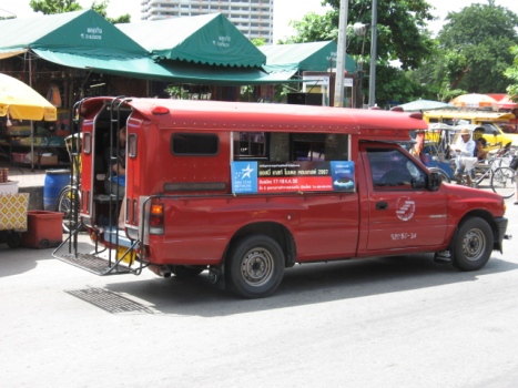 Red Song Taew Bus Chiang Mai