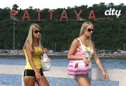 Russians in Pattaya