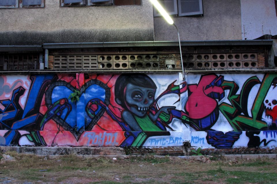 wall cool graffiti
