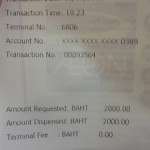 No ATM Fees in Thailand