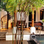 plunge pool in hotel bangkok